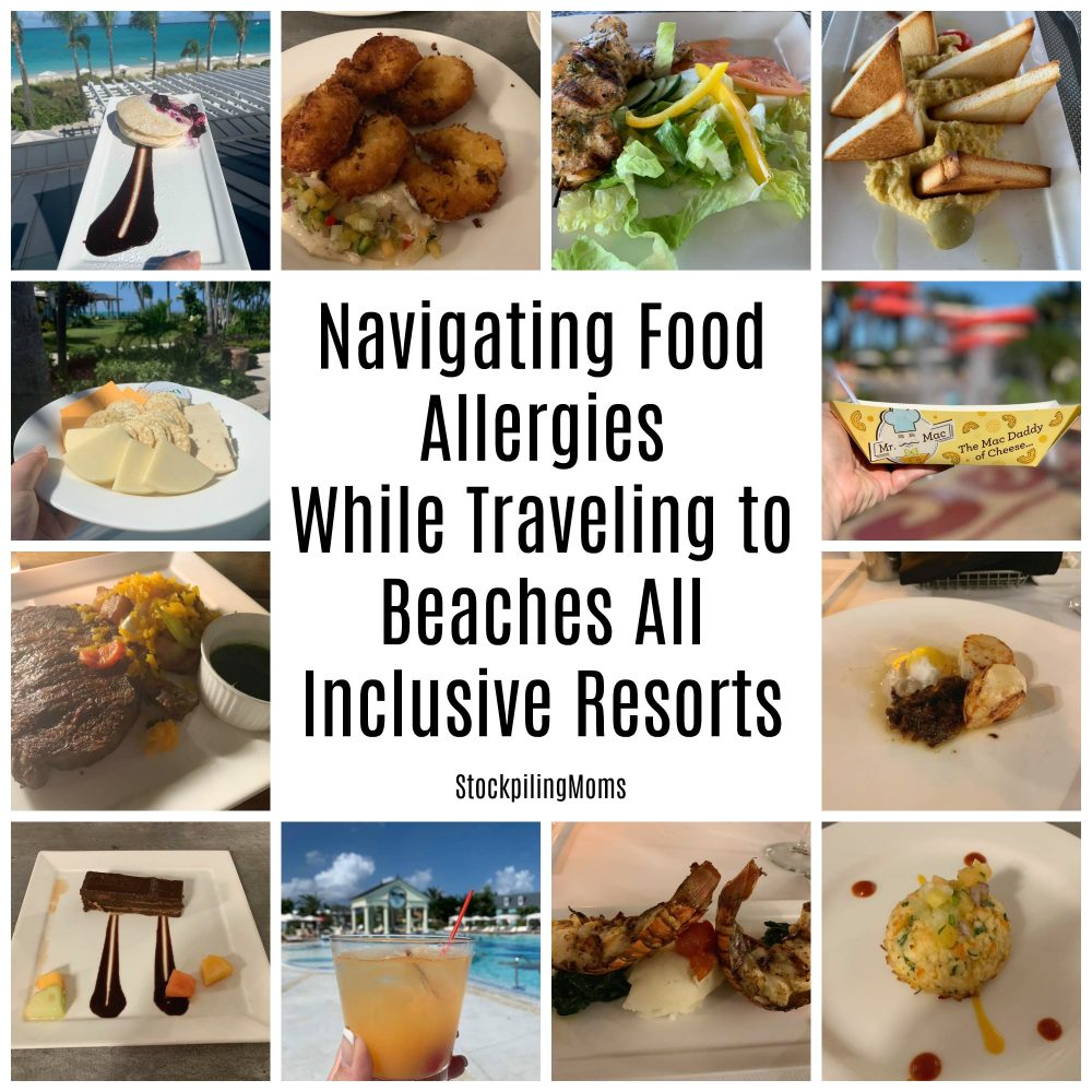 Navigating food allergies while traveling to beaches all inclusive resorts