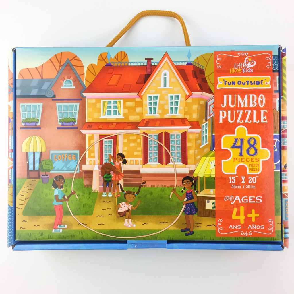 Educational Fun Outside Jumbo Puzzle toy for toddlers