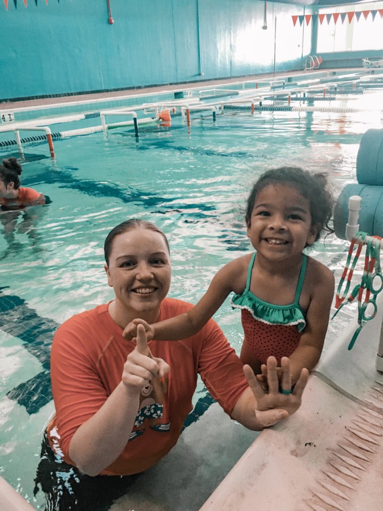 swimming lessons week 14