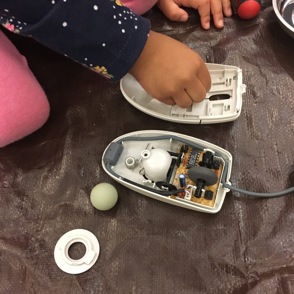 hands on learning by disassembling a computer mouse