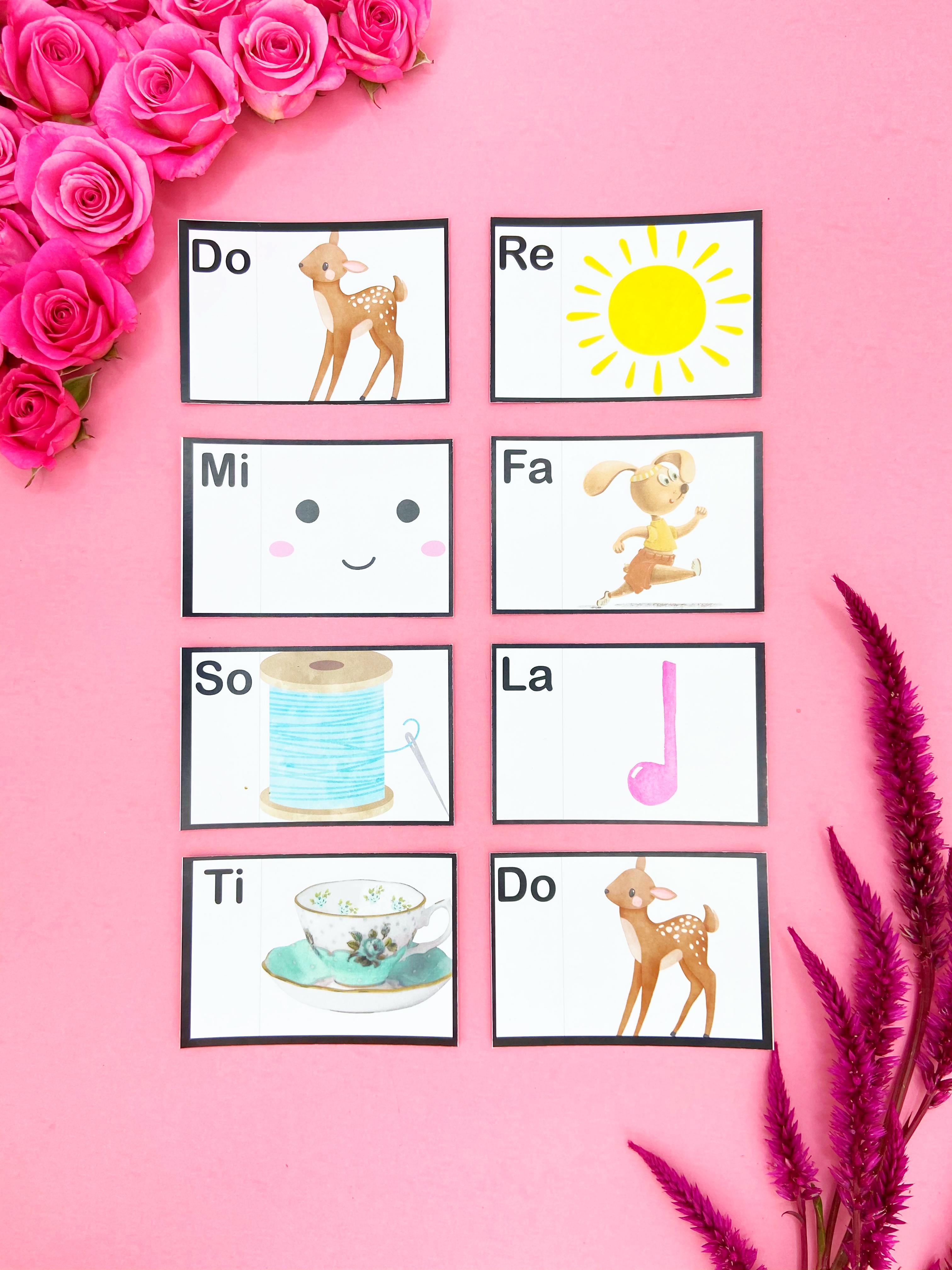 The Sound of Music free printable flashcards