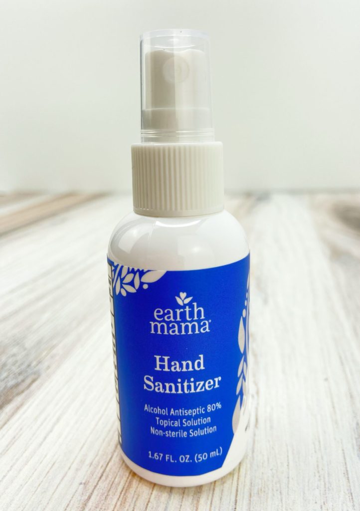 earth mama organics hand sanitizer