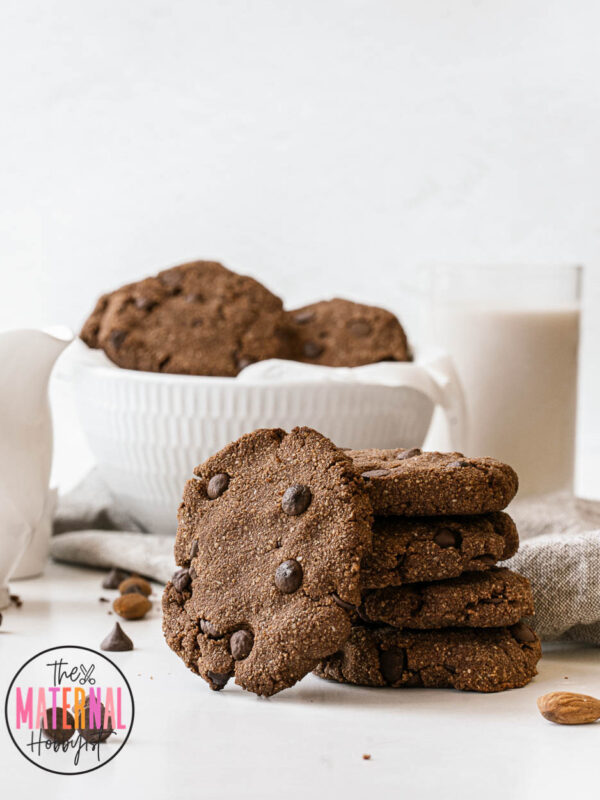 Gluten-Free Dark Chocolate Almond Flour Cookies
