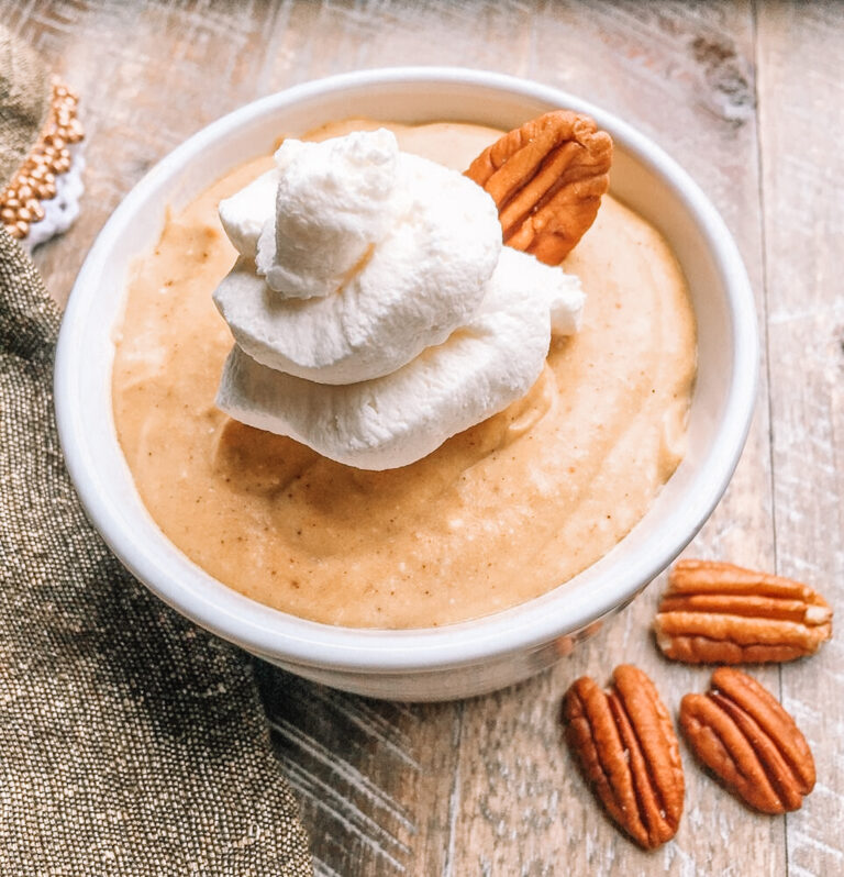 Creamy Pumpkin Mousse with Maple Whipped Cream Recipe